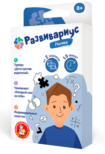 Игра настольная "Развивариус" Логика