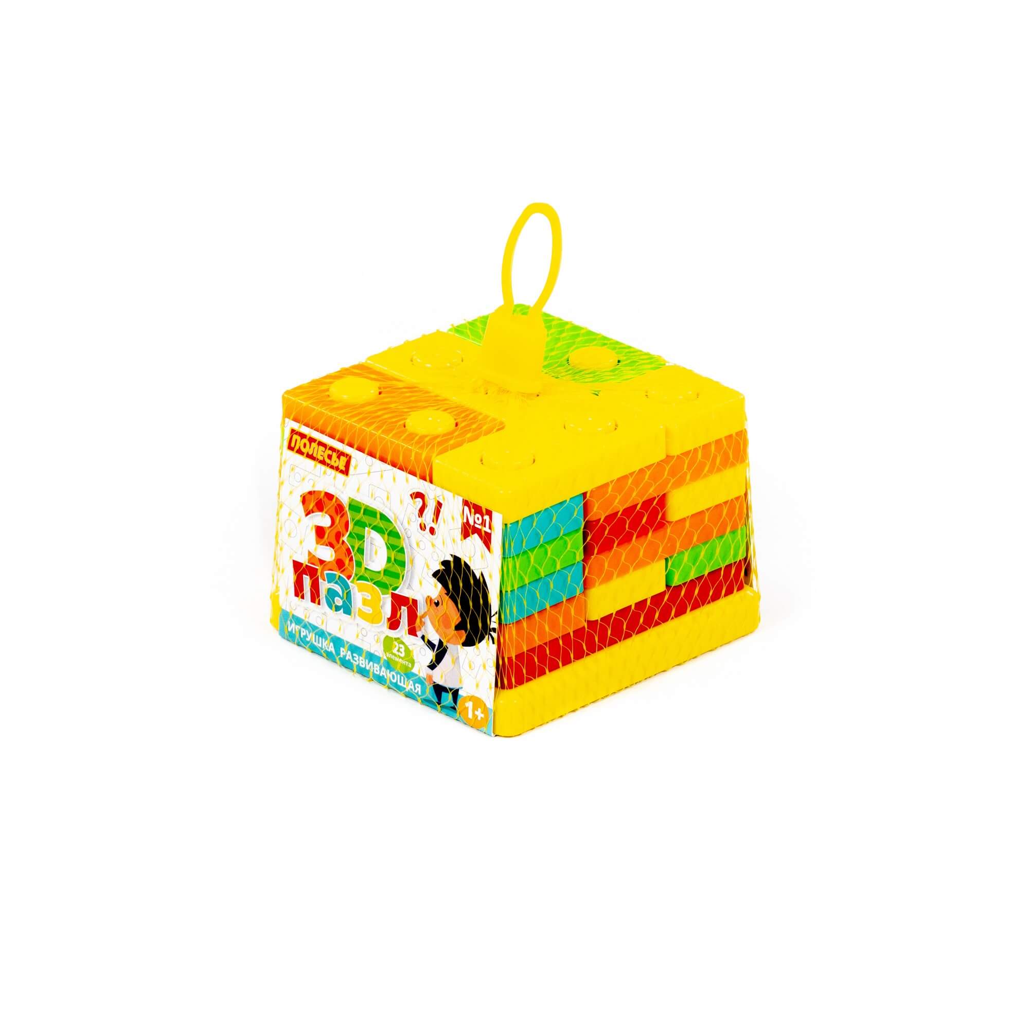 Игрушка развивающая " 3D пазл " №1 ( 23 элемента )
