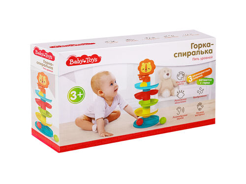 Игрушка "Горка-спиралька. Пять уровней" Baby toys
