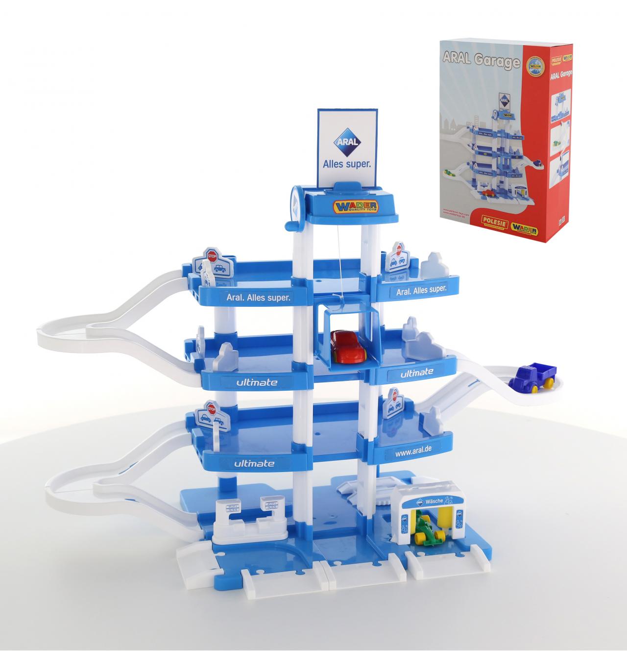 Паркинг "ARAL-2" 4-уровневый с автомобилями (в коробке)