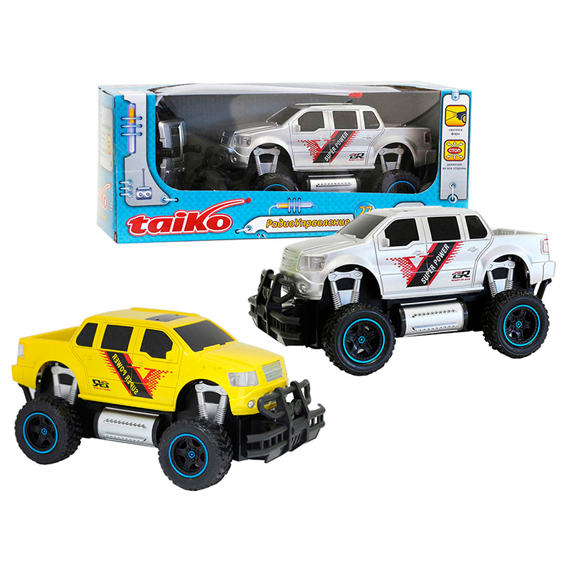 Джип внедорожник со светом, р/у Тaiko