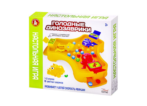 Игра настольная "Голодные динозаврики"