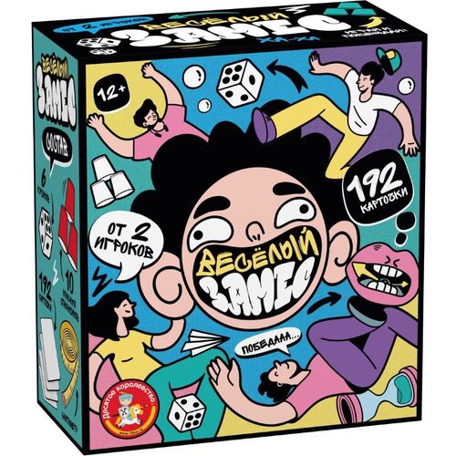 Игра настольная "Весёлый замес" 12+