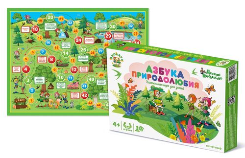 Настольная игра "Азбука природолюбия" СП
