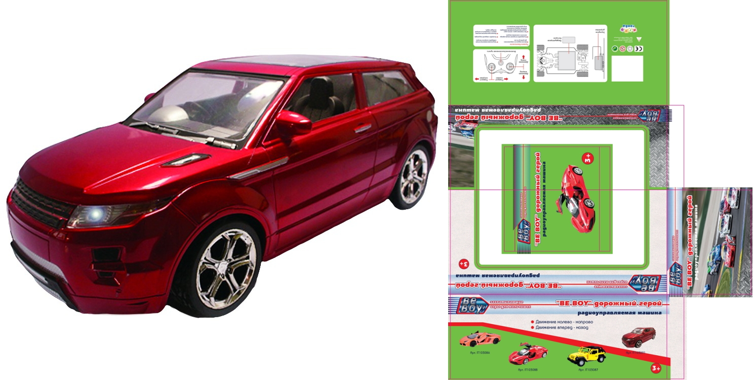 Машинка на радиоуправлении BeBoy