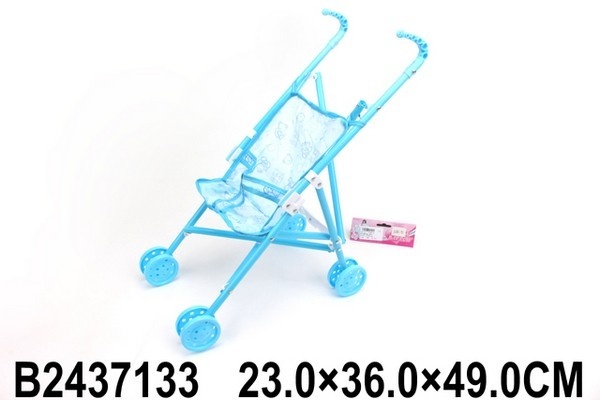 Коляска для кукол пластмассовая размер 49*36*23 см в/п