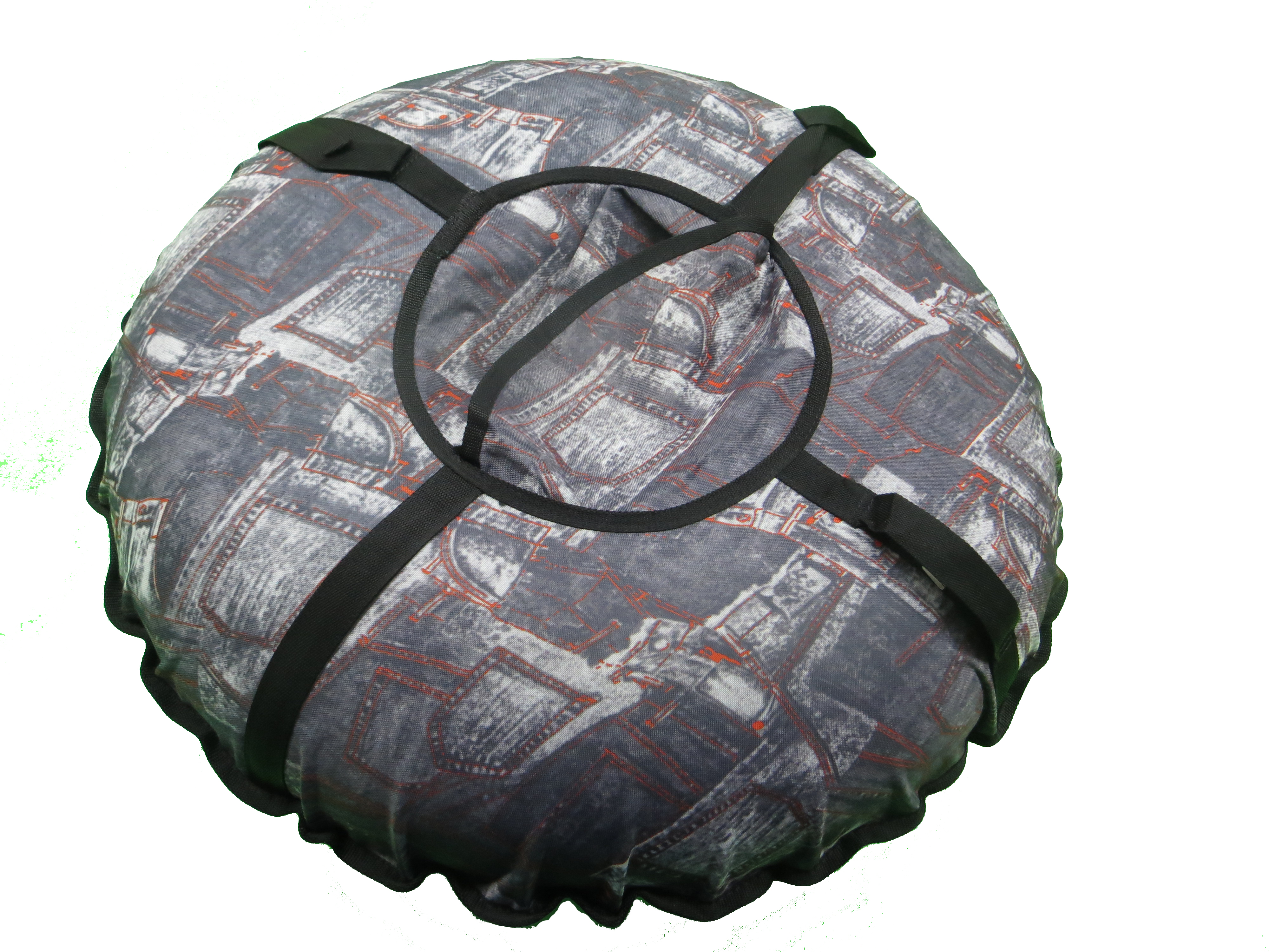 Санки надувные "Ватрушка" 105 см, ткань "Джинс"