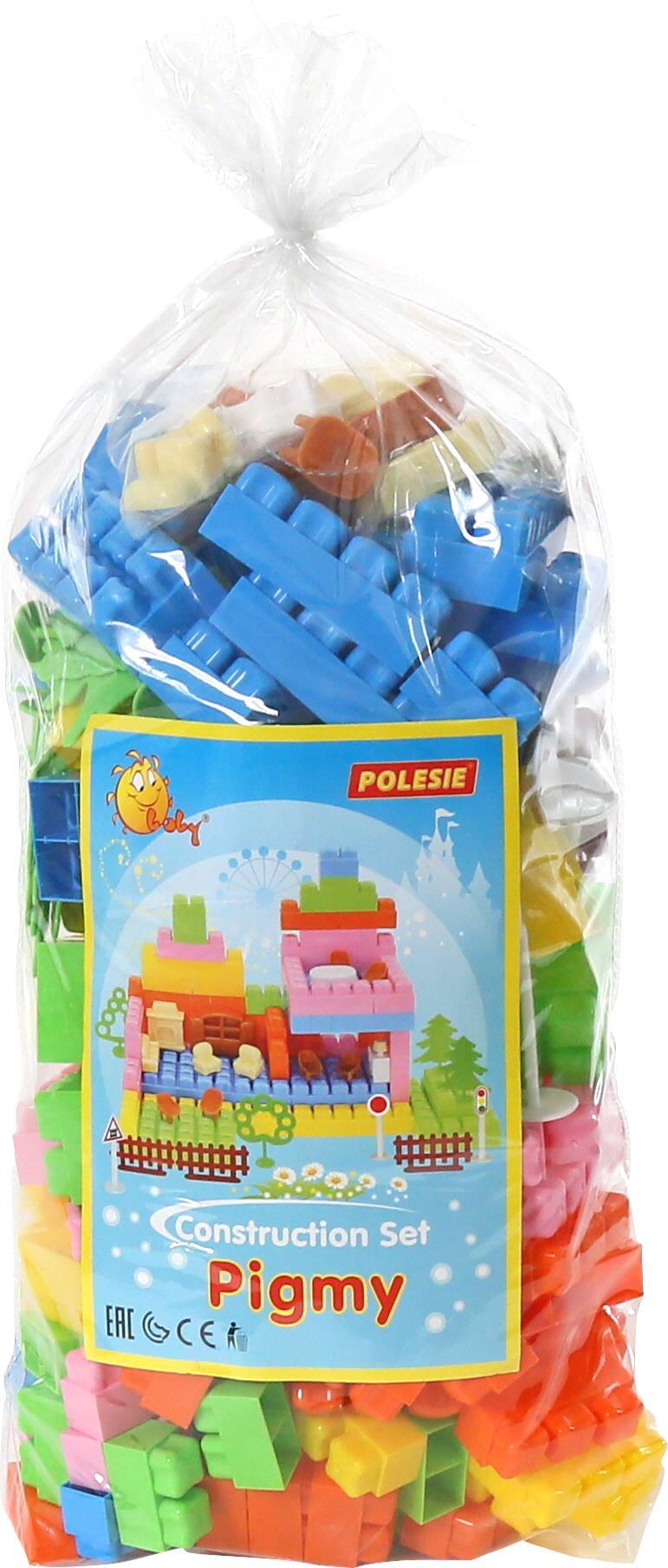 Конструктор "Малютка" (179 элементов) (в пакете)