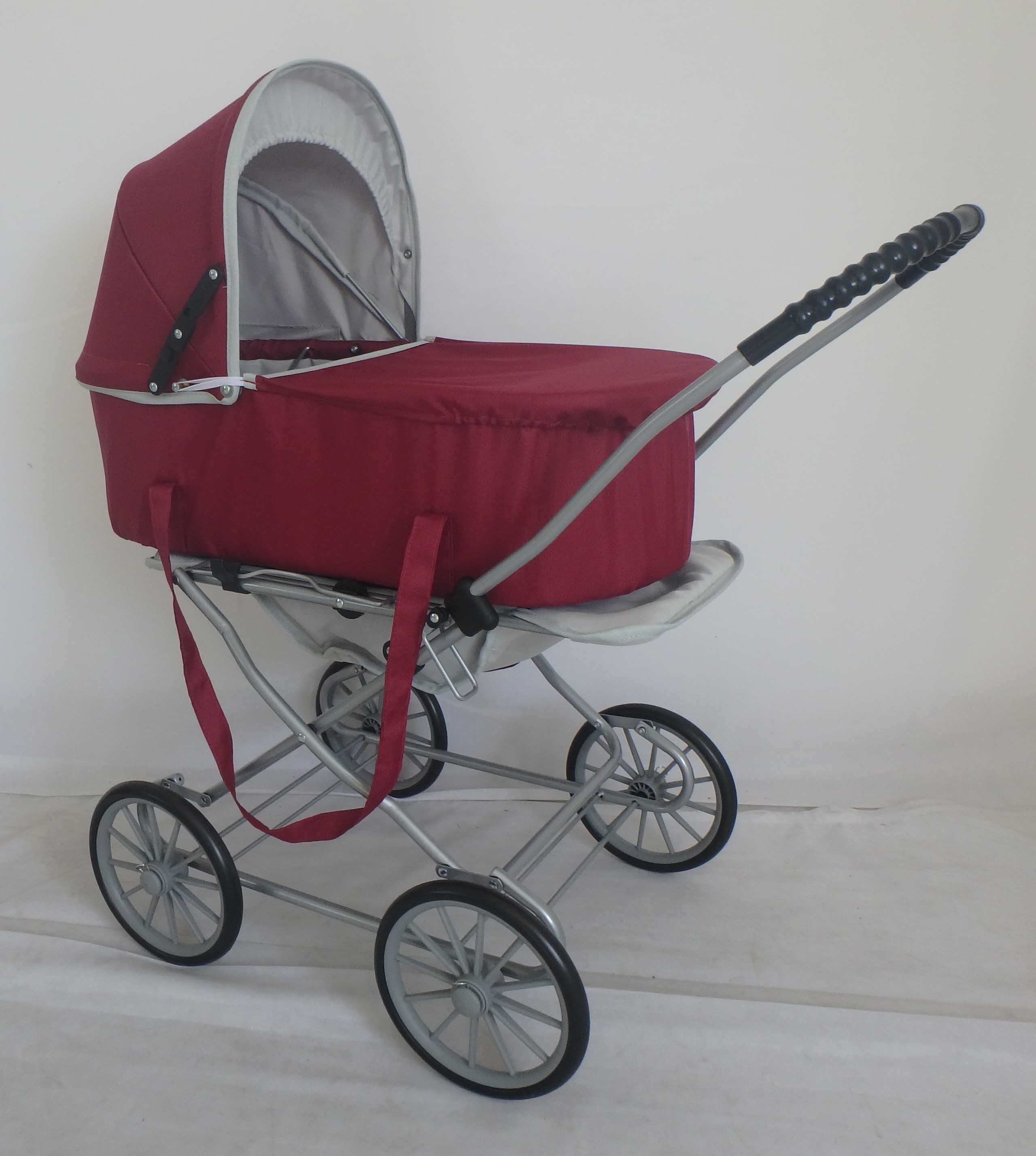 Коляска для кукол большая металлическая, в/к