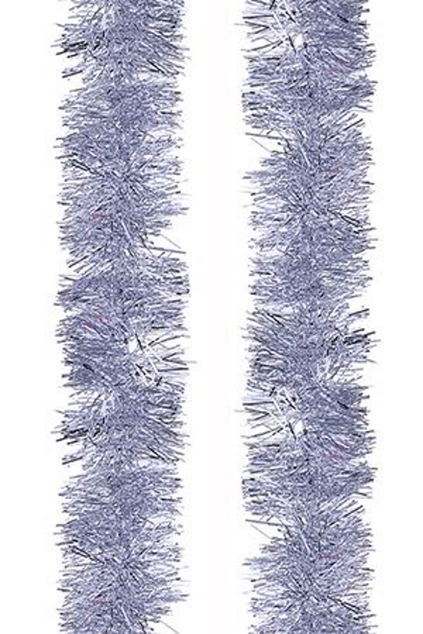 Мишура "Праздничная" гологр.серебро