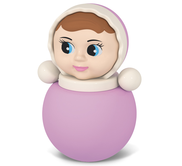 Неваляшка малая «Настенька». Коллекция «Карамель» (п/пакет)