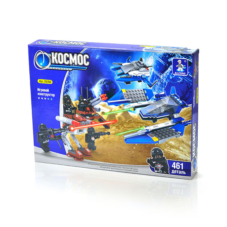 Конструктор AUSINI, "Космос: Звёздное сражение" (461 дет., фигурка)