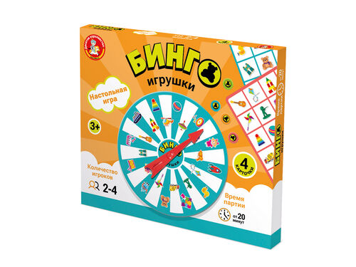 Игра настольная "Бинго.Игрушки"