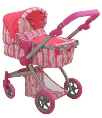 Коляска для кукол-трансформер, многофункциональная, Buggy Boom Amedia (9651В) 64х37х64см