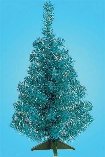 Ель декоратичная иск. 0,5 м. голубая радужная 
