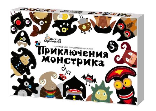 Игра настольная Ходилка "Приключения монстрика" (new)