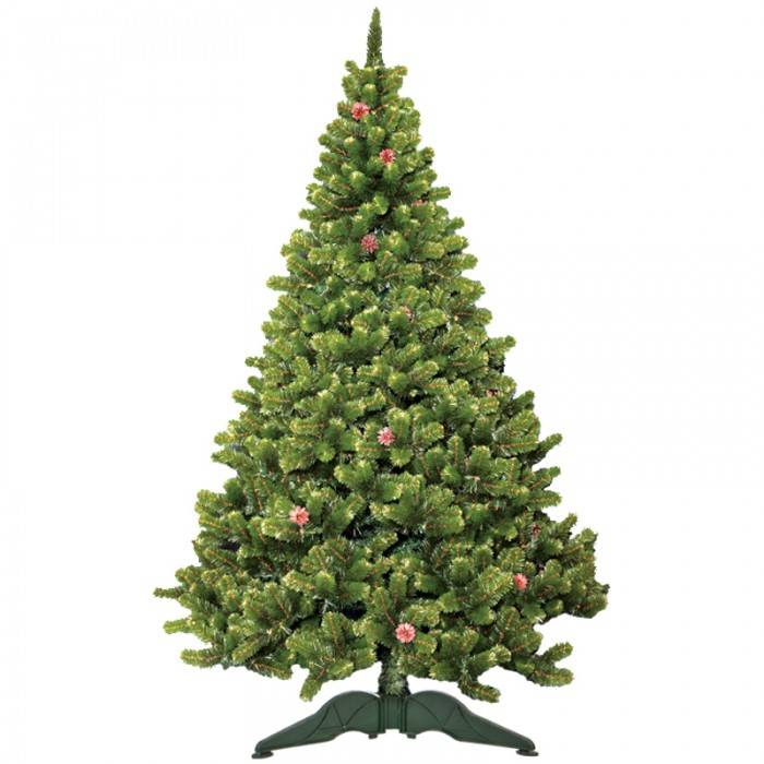 Ель Сказка 1,2м с набором шишек 2612