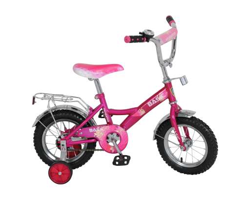 Велосипед 12 дюймов "Навигатор Basic " KITE-тип розовый,страх,кол.