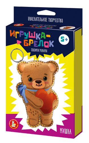 Игрушка брелок своими руками "Мишка"