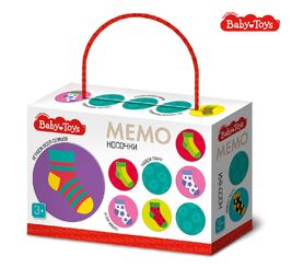Игра настольная МЕМО "Носочки" Вaby Toys
