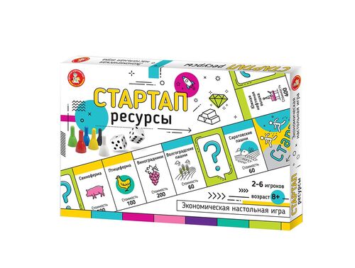 Игра экономическая "Стартап" Ресурсы