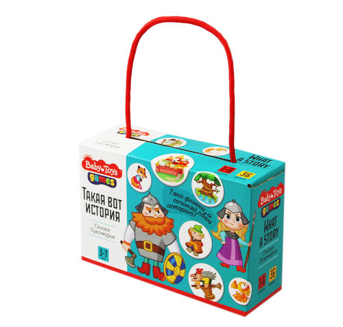 Игра настольная "Сказки Лукоморья" Baby Toys Gаmes