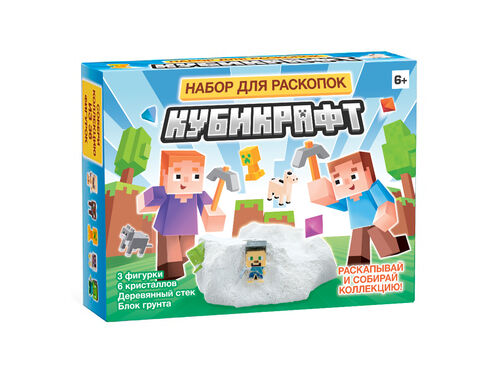 Раскопки "Кубикрафт" ( 9 элементов )