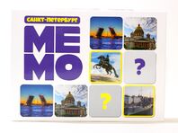 Игра настольная МЕМО "Санкт-Петербург"  (50 карточек) НЗ