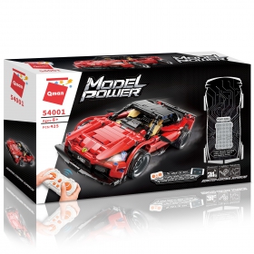 Конструктор QMAN " Город : Гоночный автомобиль" ( 425 деталей )