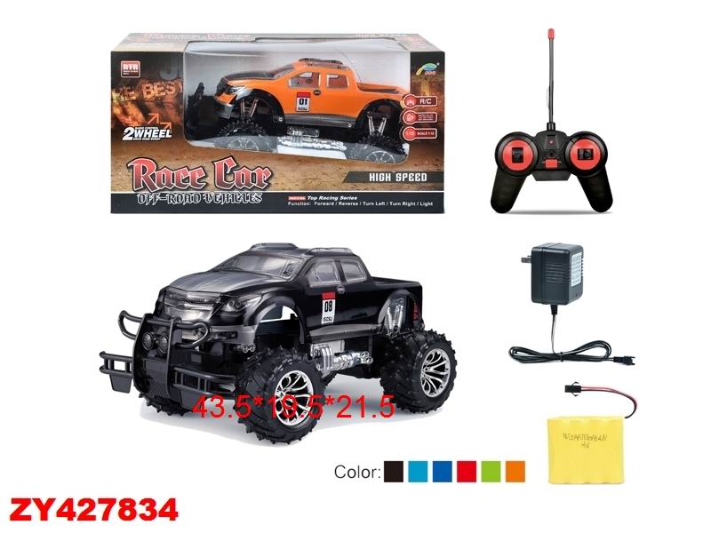 Джип р/у на аккум с заряд уст-вом, движ. во всех направ. в ассорт. в/к 43,5*19,5*21,5 см