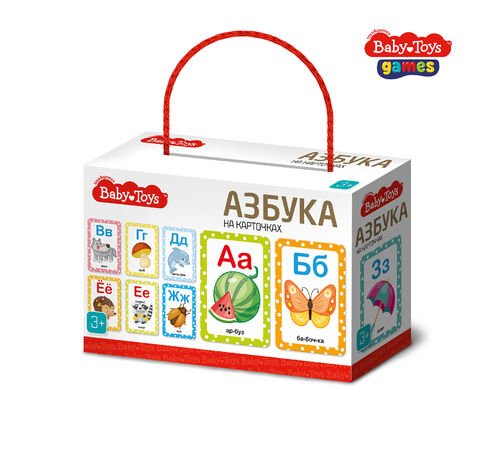 Игра настольная "Азбука на картинках" Baby Toys