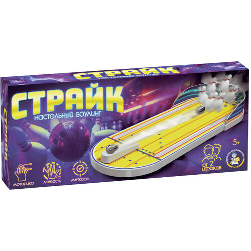 Игра настольная боулинг "Страйк"