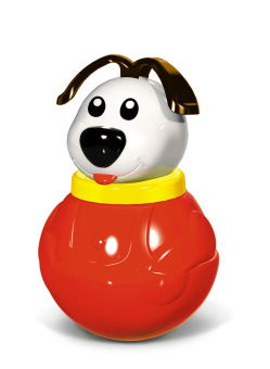 Неваляшка малая  " Пёс Дружок" ( в п/пакете)