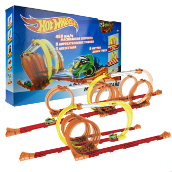 Мотофристрайл Hot Wheels 30 элементов