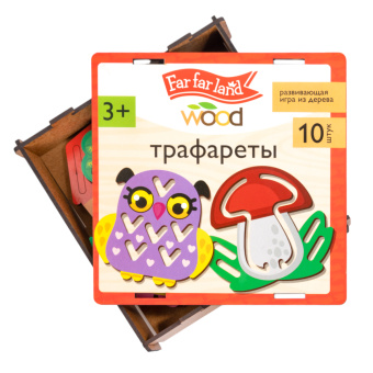 Трафареты из дерева Far far land Wood (10 шт.)