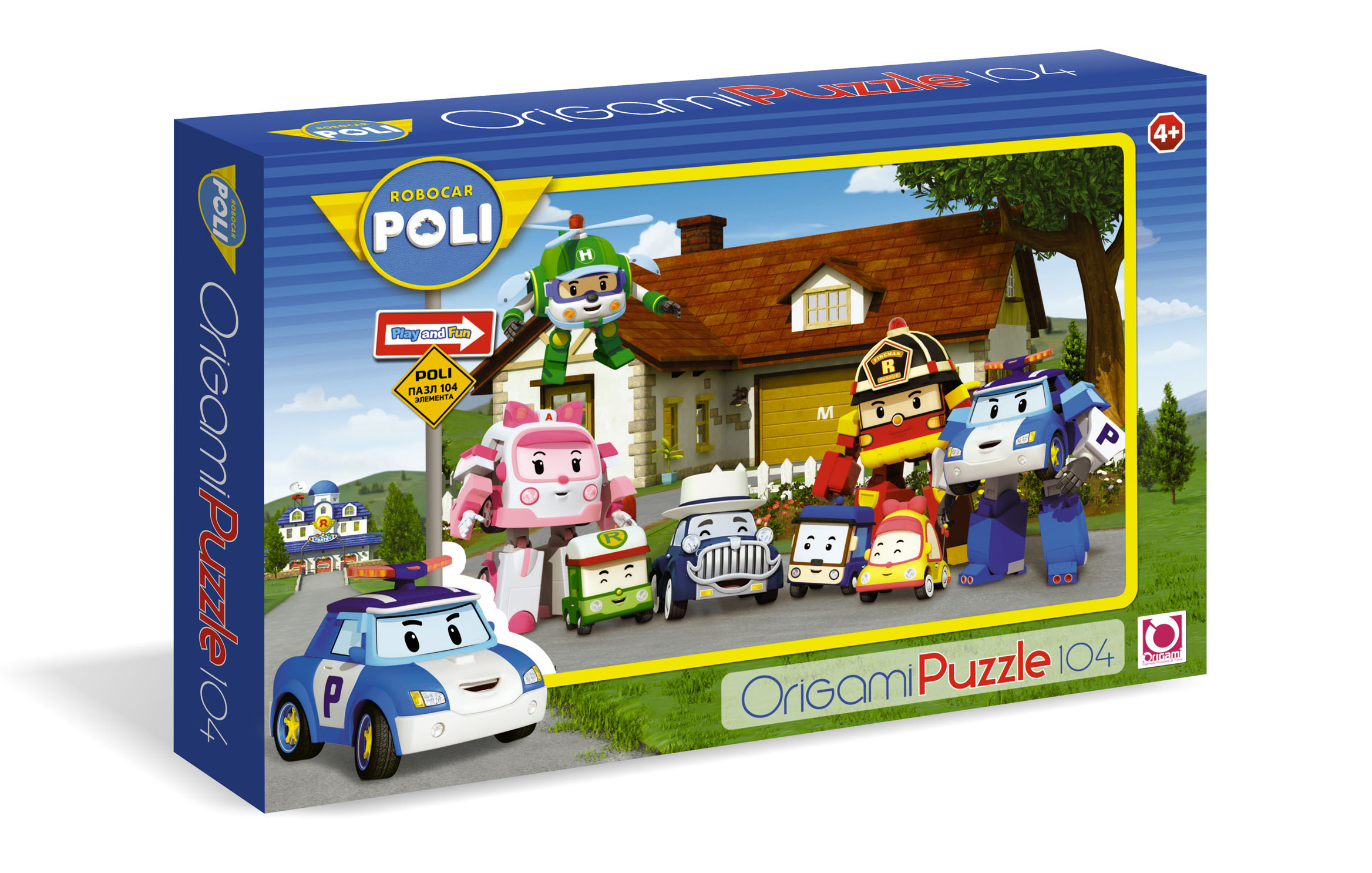 Робокар Поли.Пазл.104Эл.Команда.05798