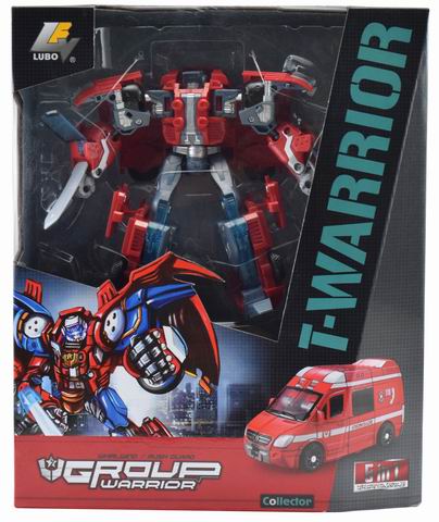 Робот - трансформер, в коробке