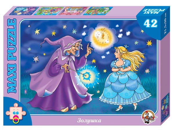 Пазлы 42 эл (maxi) Золушка СП
