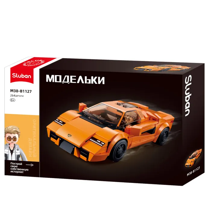 Sluban, Конструктор "Автомобиль" 264 дет.