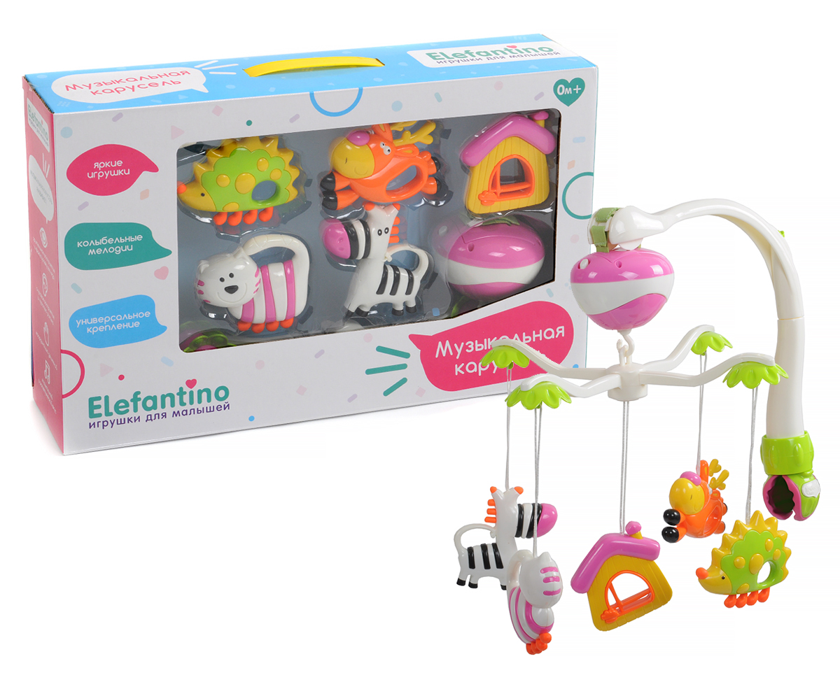 Музыкальная.карусель на кроватку, 20 мелодий