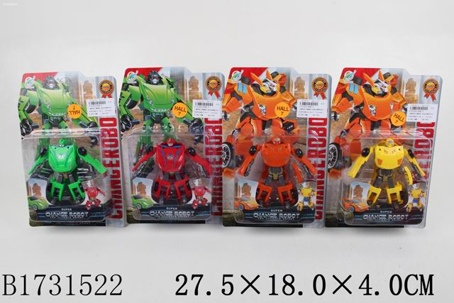 Робот - машина трансформер, 27,5х18х4 см