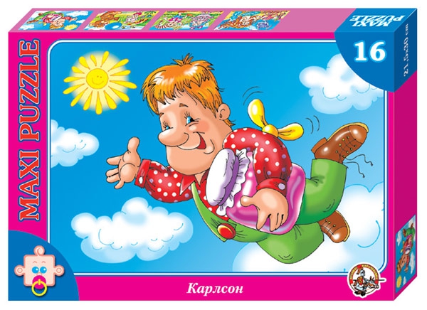 Пазлы 16эл макси Карлсон СП