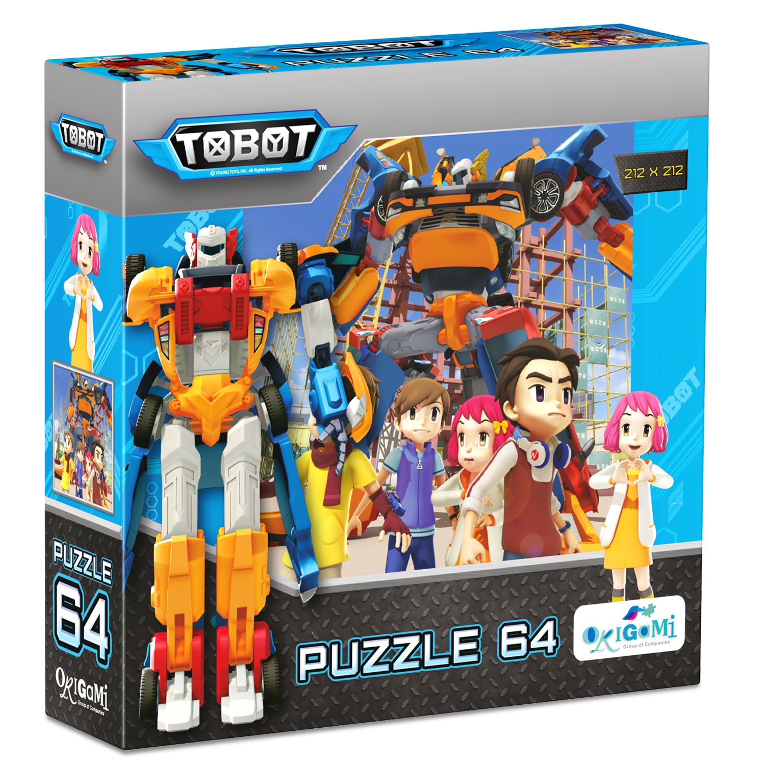 Тоботы.Пазл.64Эл.Защитники.03568