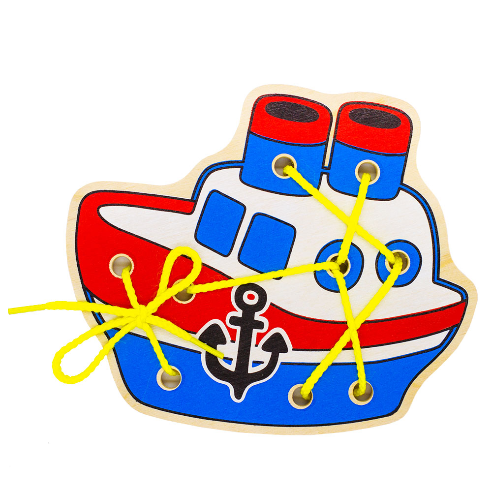 Шнуровка "кораблик"