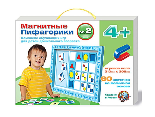 Игра магнитная "Магнитные Пифагорики 4+" № 2
