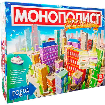 Игра настольная "Монополист" Город