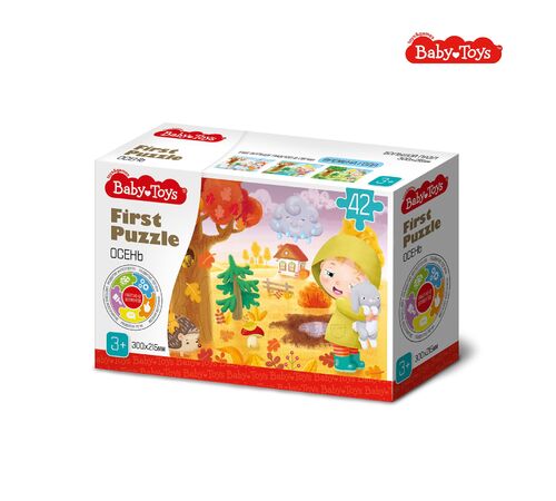 Пазл First Puzzle "Времена года. Осень." (42 эл) Baby Toys