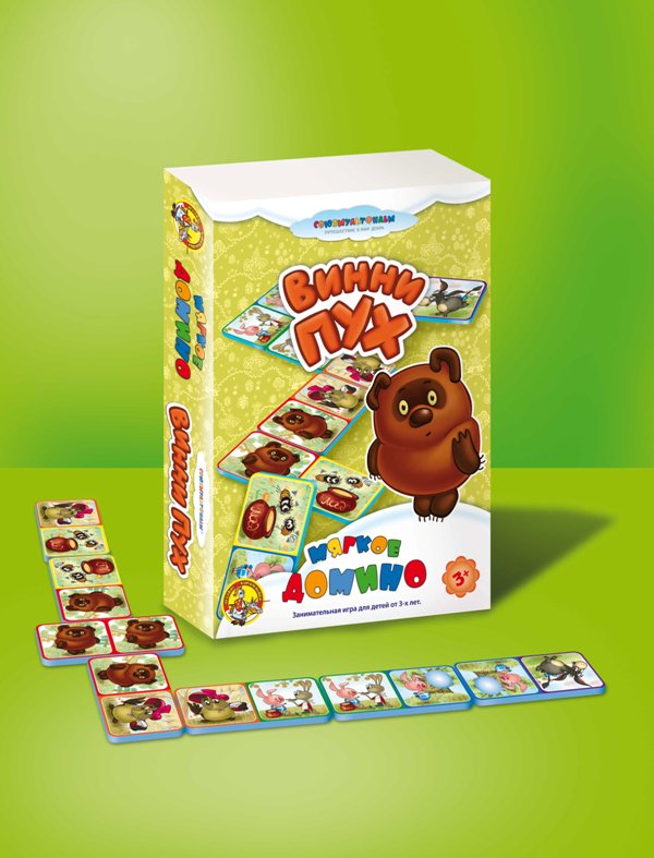 Домино Винни Пух (мягкое)