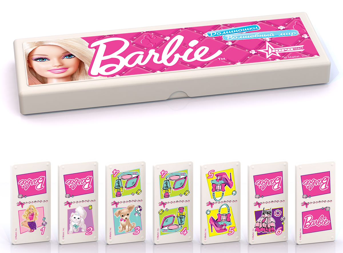 Домино малое Барби . РАСПРОДАЖА