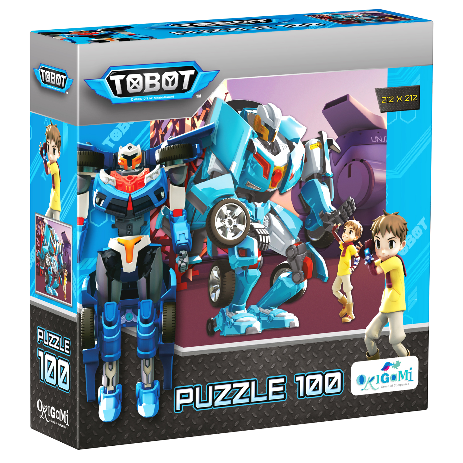 Тоботы.Пазл.100Эл.Тобот Y.03571